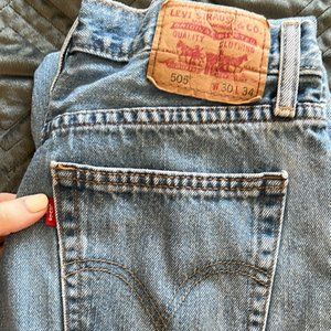 Levi's vintage 505 womens jeans